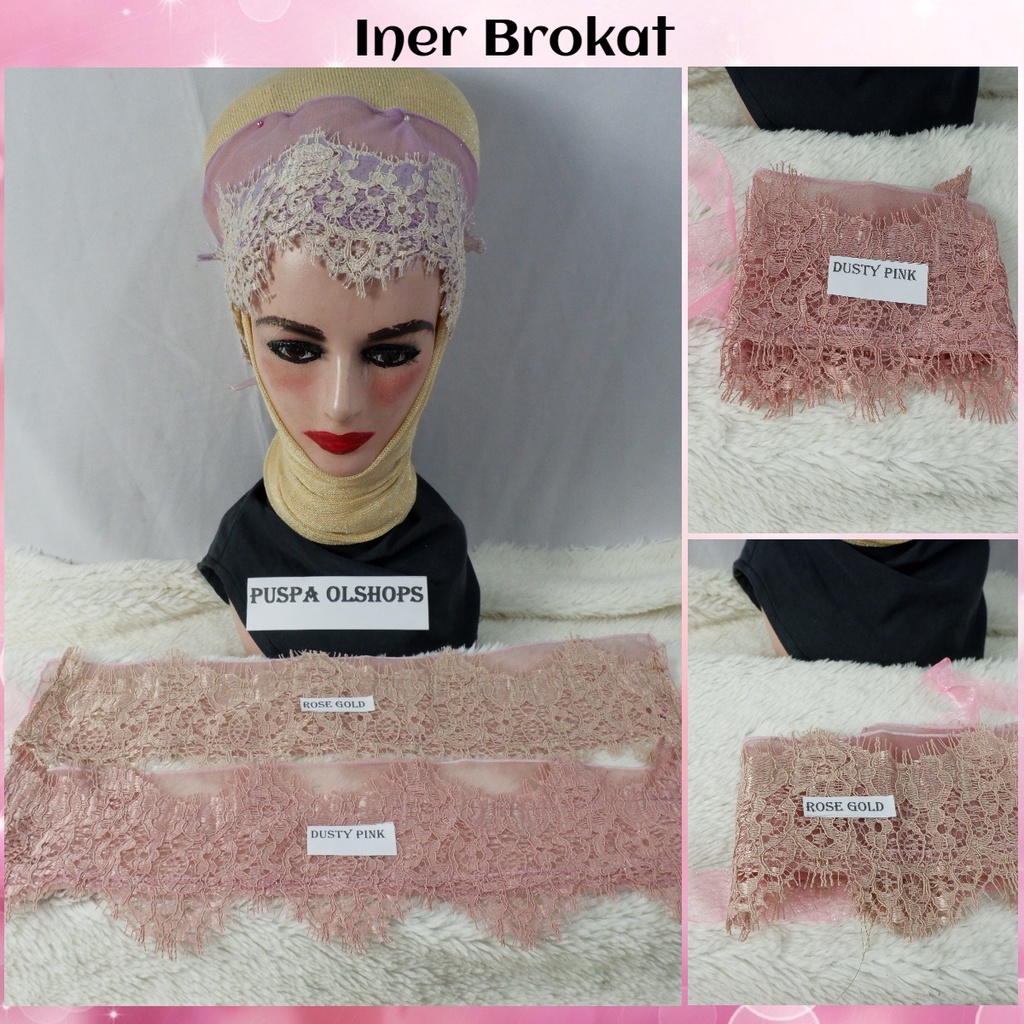 INER TILE  BROKAT PREMIUM INER HIJAB INER PENGANTIN INER BROKLAT