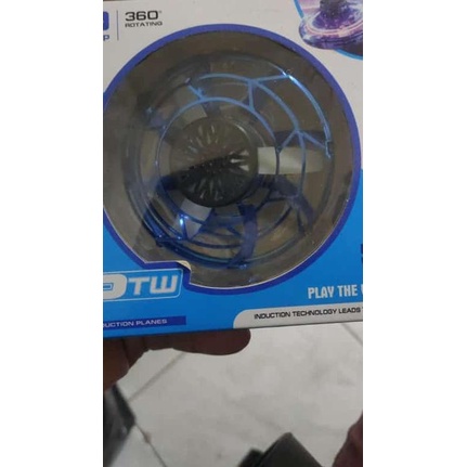 ☈ Mainan Drone Helikopter Ufo Flynova Pro Spinner/bola drone ufo terbang ◙