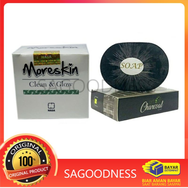 MORESKIN CLEAN AND GLOW Paket Glowing Bebas Flek Hitam ASLI 100%