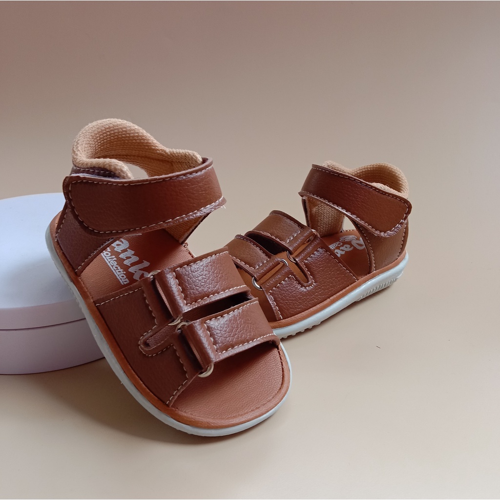 SEPATU SANDAL BUNYI USIA 1-3 TAHUN ANAK BAYI LAKI LAKI  / SEPATU SANDAL ANAK COWOK BALITA MURAH SANDAL BABY KEREN- SSTR