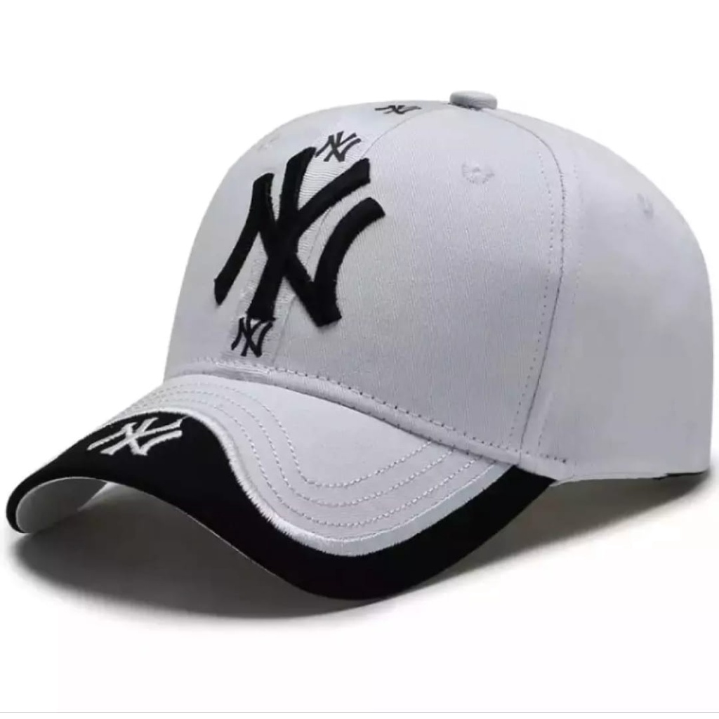 Topi Baseball Terbaru Topi Distro Ny Dual One Pria dan Wanita