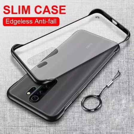 Hard Case SAMSUNG J7 PRIME SAMSUNG A71 Frameless Transparent Matte Fingger Ring Casing