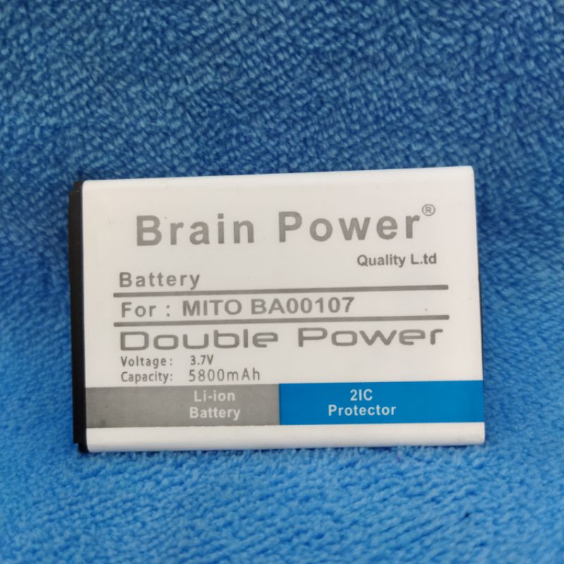 baterai batre Mito BA00107 double power