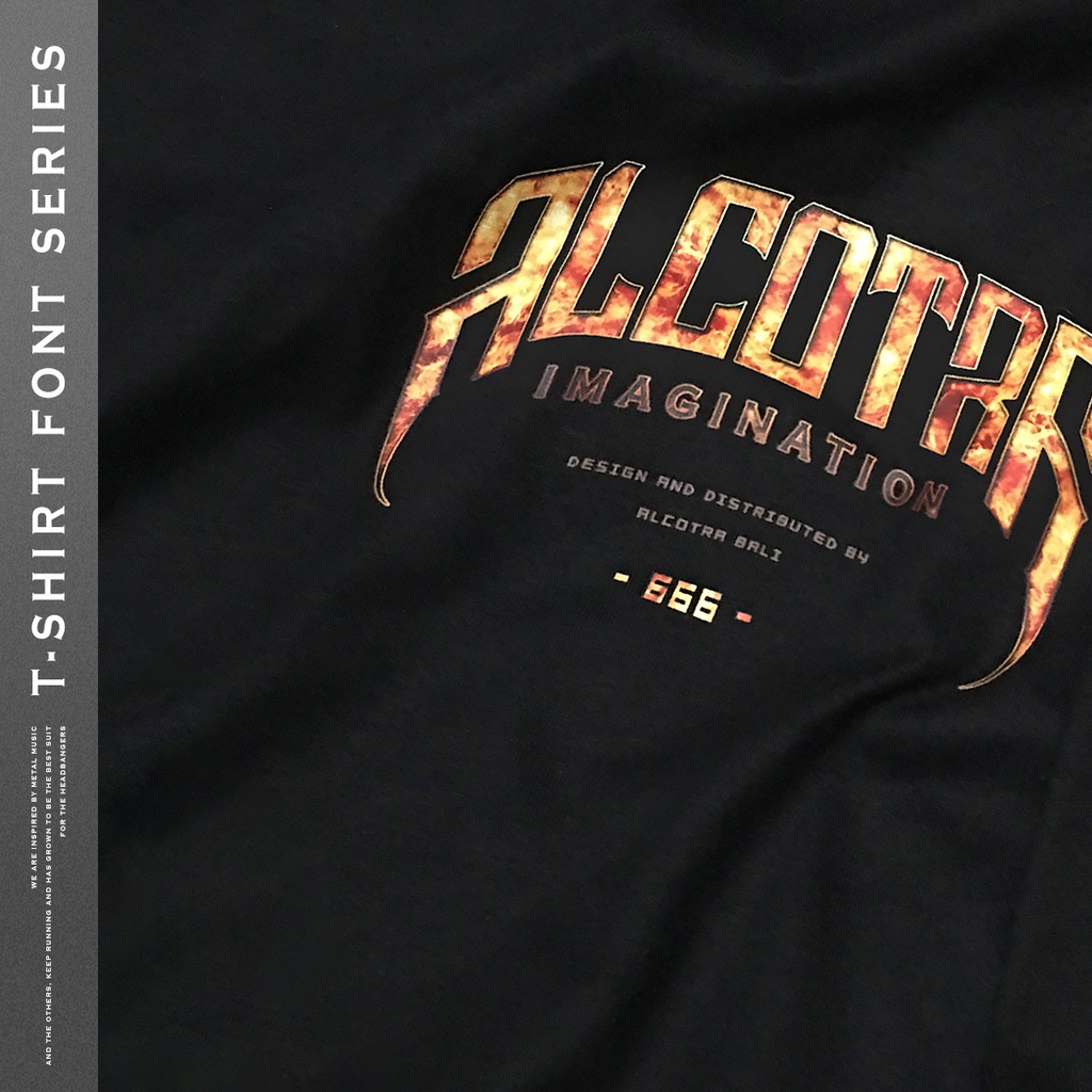 TS ALCO FIRE // T-SHIRT ALCOTRA FIRE FONT