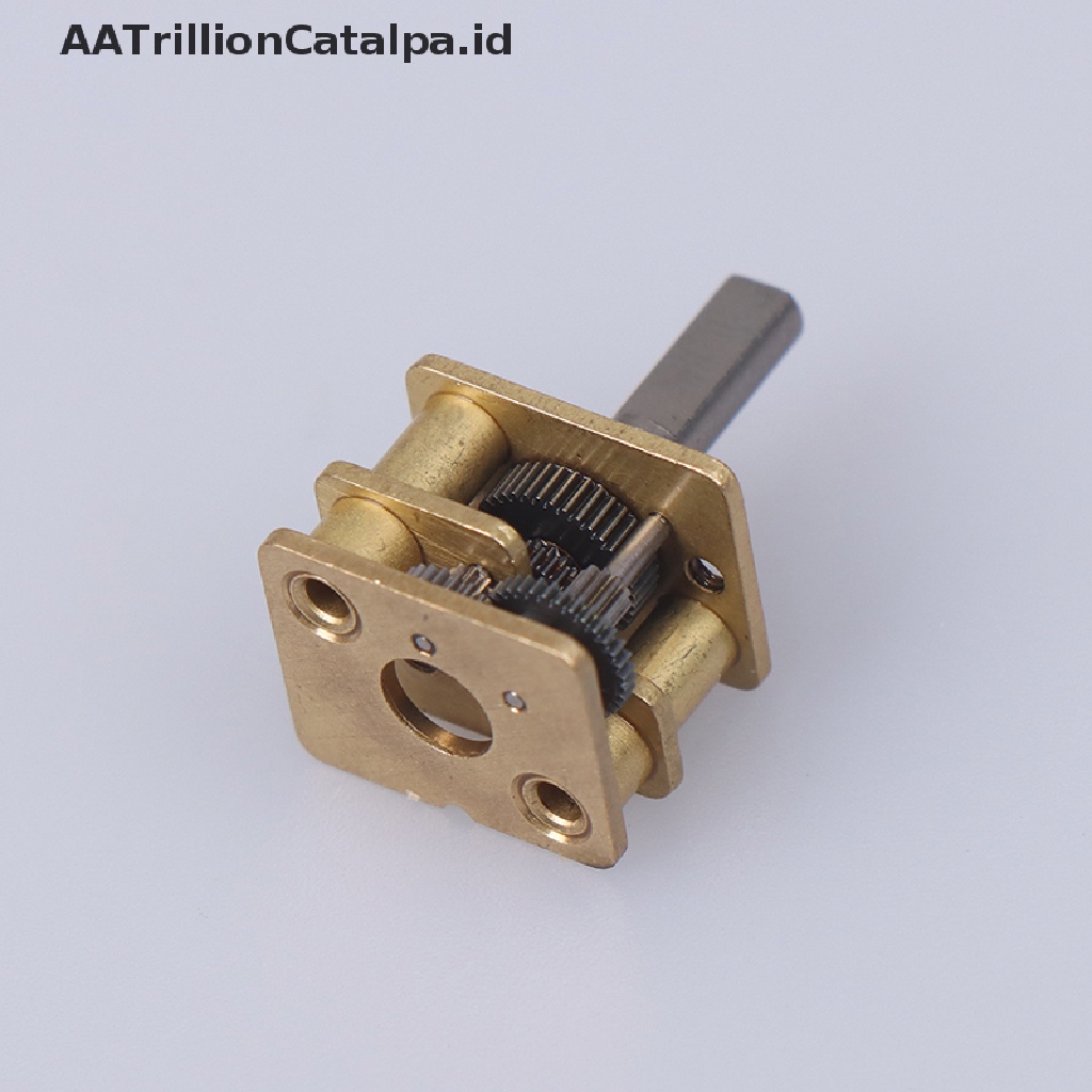 Aatrillioncatalpa 2pcs gear reducer N20 Bahan metal N20 Untuk Suku Cadang Motor N20