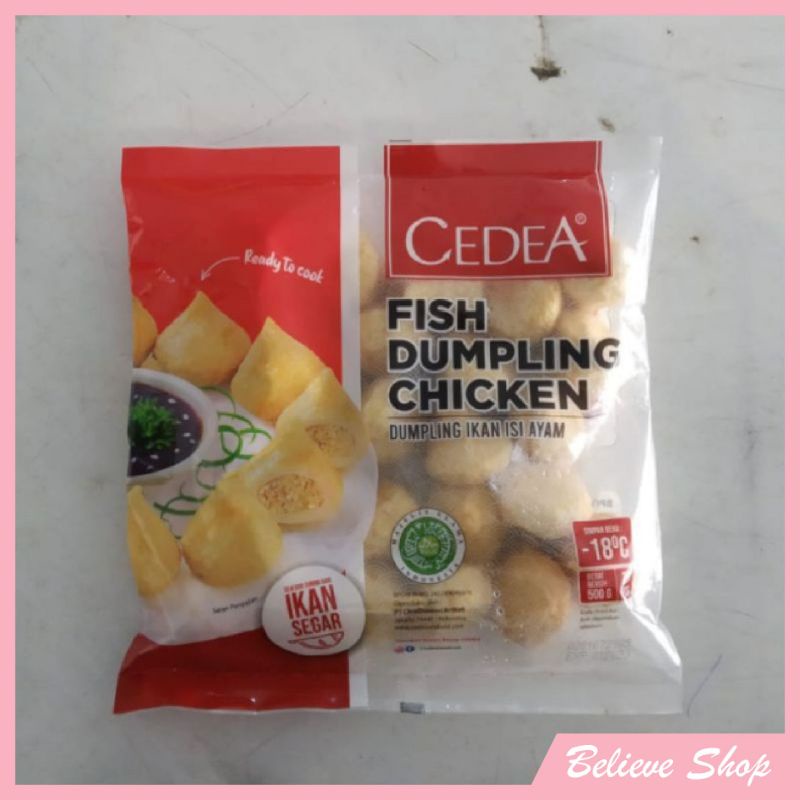 

Fish dumpling chicken cedea 500 gr
