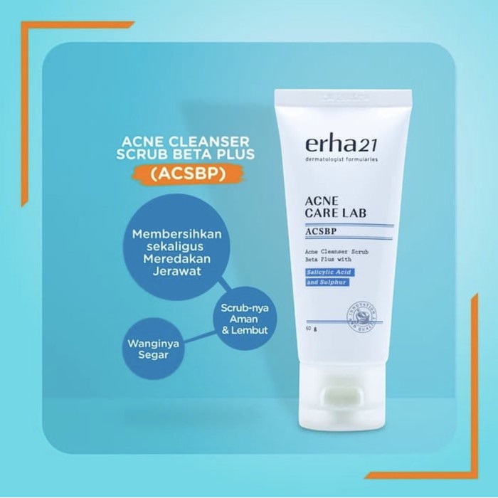 Erha21 AcneAct Care Lab ACSBP Cleanser Scrub - 60g