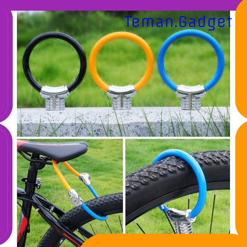 TG-IB740 CYCLINGBOX GEMBOK SEPEDA CABLE RING 110MM - BG-8238