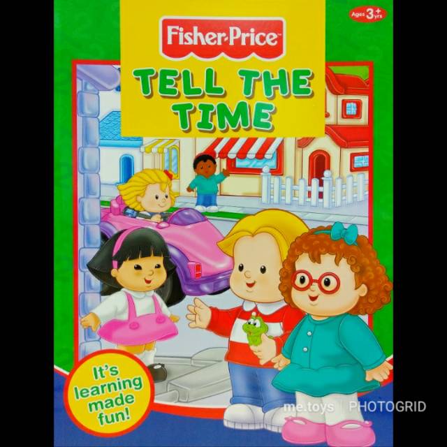 Fisher Price Tell The Time - Activity Book