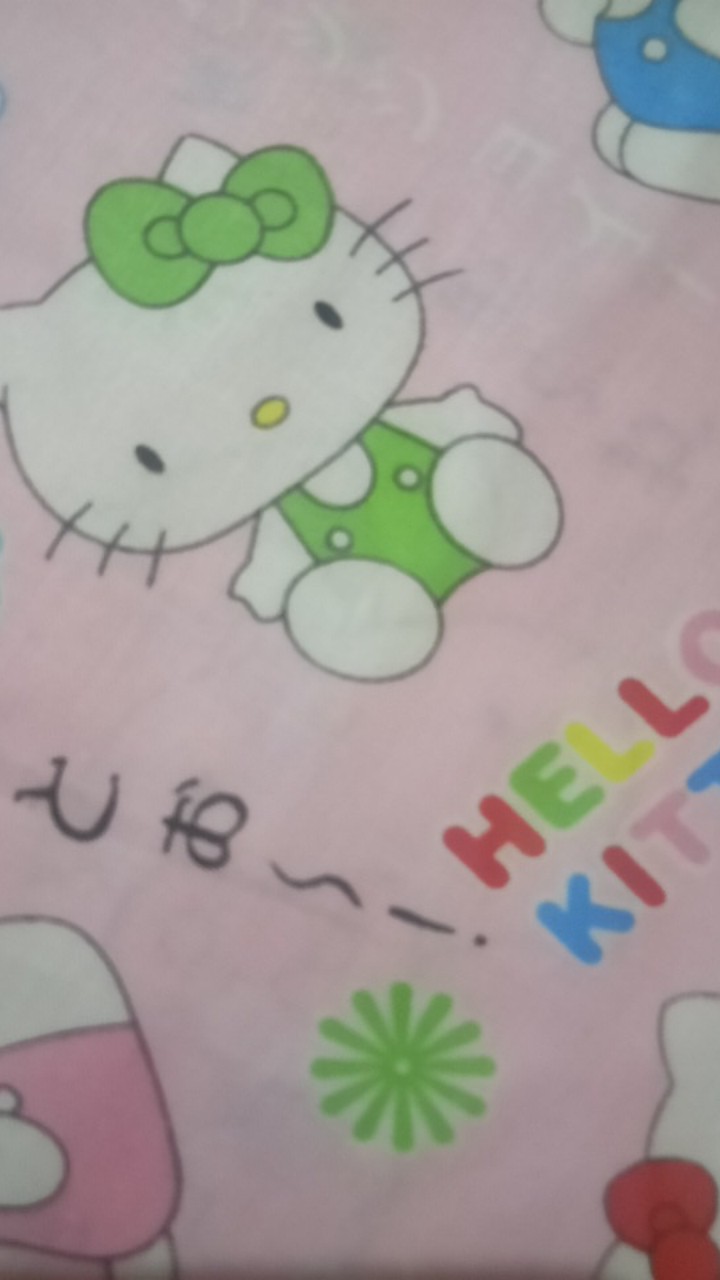 Hello Kitty - Kain Sprei Katun Lokal Meteran Grow