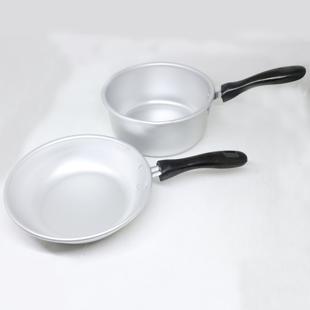 FM - Maspion Wajan Panci Nisuka set Frypan dan Milkpan - 2 pcs serbaguna