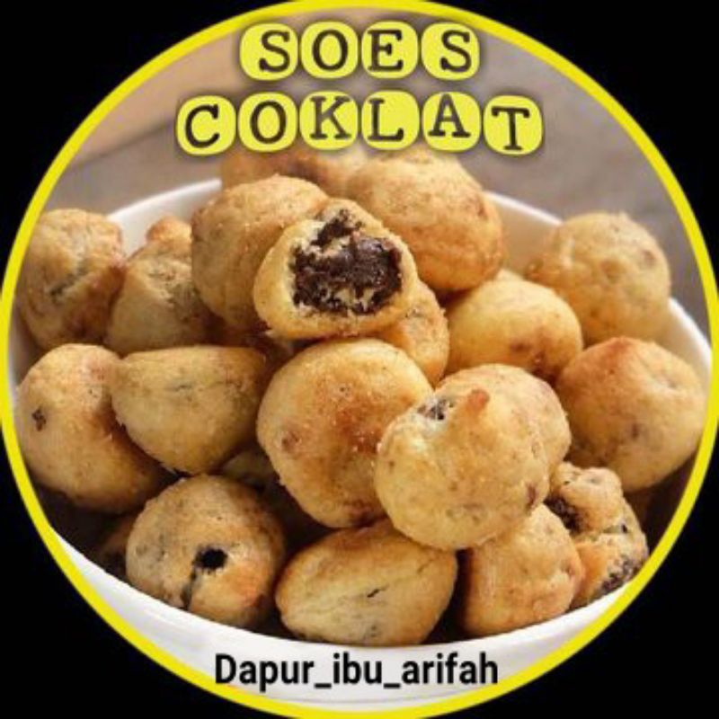 

KUE SOES CHOCOLATE 50gr LUMER CAMILAN KILOAN