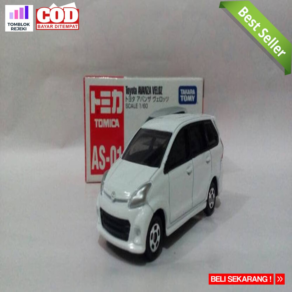 [PROMO]Tomica AS 01 Diecast Miniatur Mobil TOYOTA AVANZA VELOZ Harga Murah