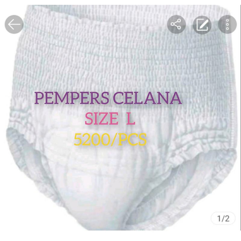 Pempers Celana Dewasa S/M/L/XL