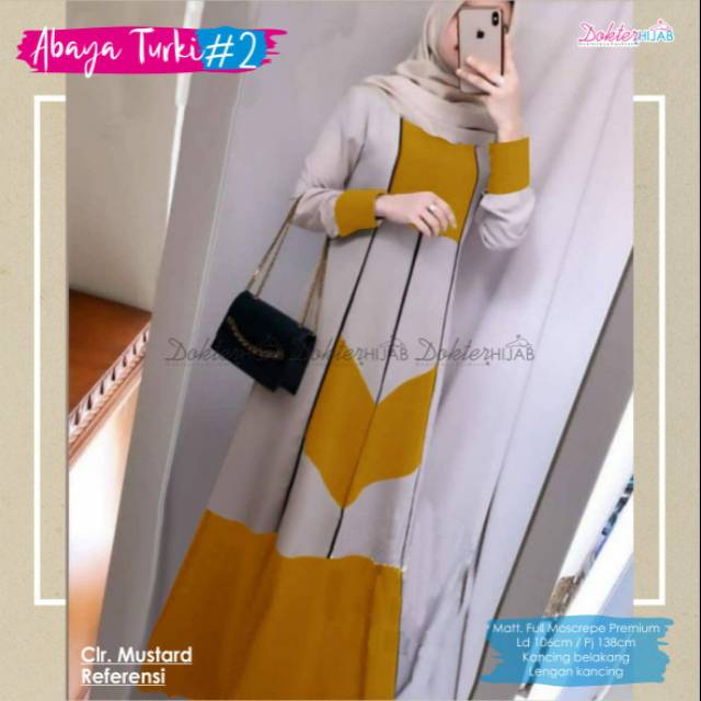ABAYA TURKI GAMIS WANITA ABAYA MURAH ABAYA CANTIK