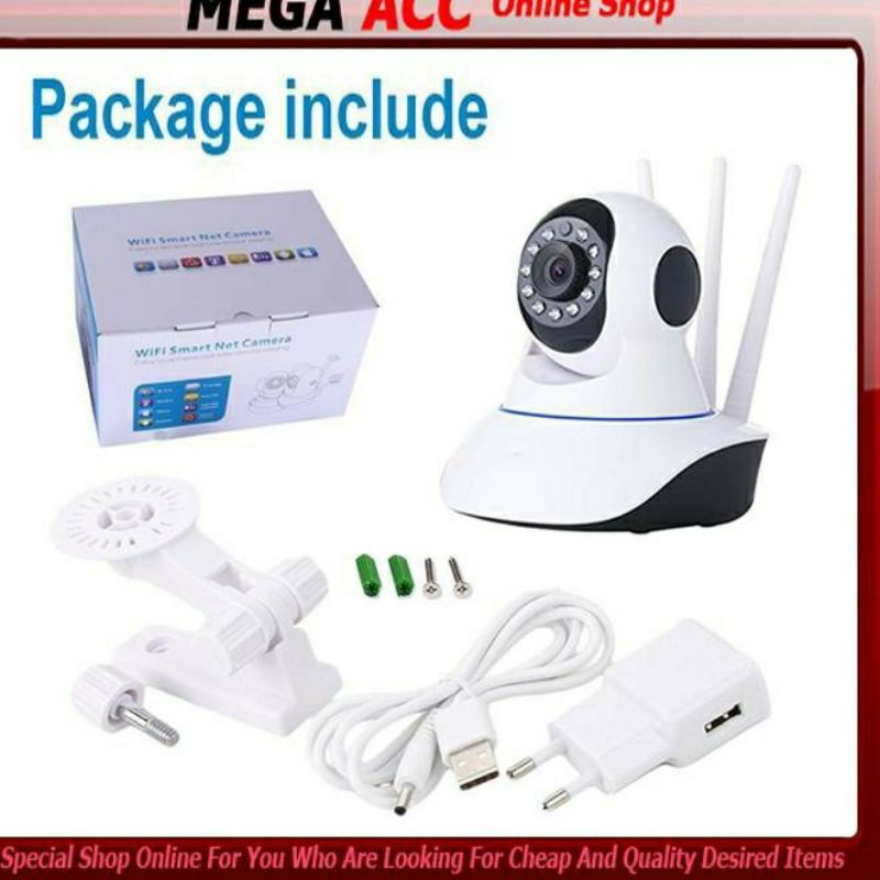 KAMERA CCTV 3 ANTENA V380 PRO/KAMERA CCTV/IP KAMERA WIFI/SMART