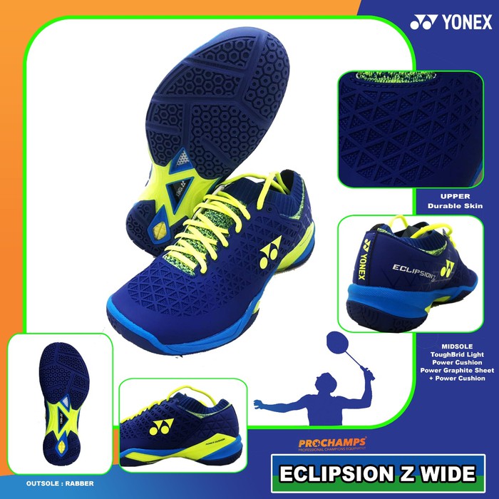 YONEX ECLIPSION Z WIDE SEPATU BADMINTON ORIGINAL 100 - 40