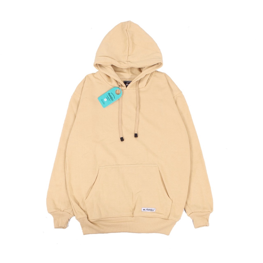 Mecca_shop24/Sweater Hoodie Fleece Polos Pastel/Sweater Hoodie Salem/Sweater Polos Tebal