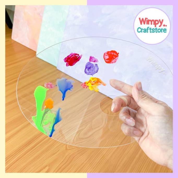 

Palette Cat Transparant Palet Lukis Cat Akrilik Minyak Cat Air Kanvas wimp11 Kualitas Baik