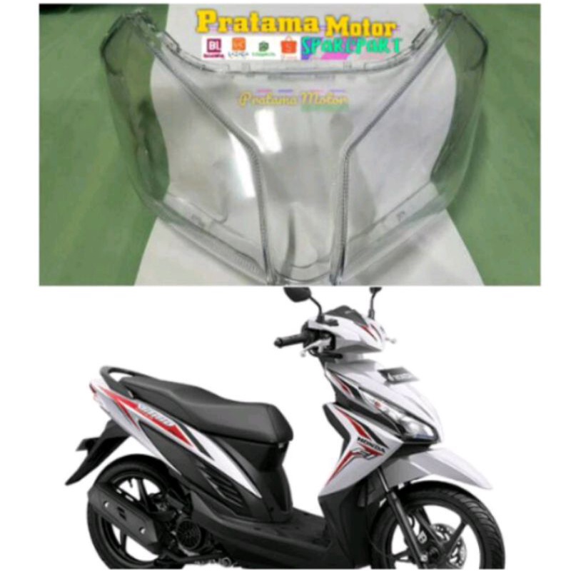 Kaca Mika Lampu Depan Vario 110 Fi LED