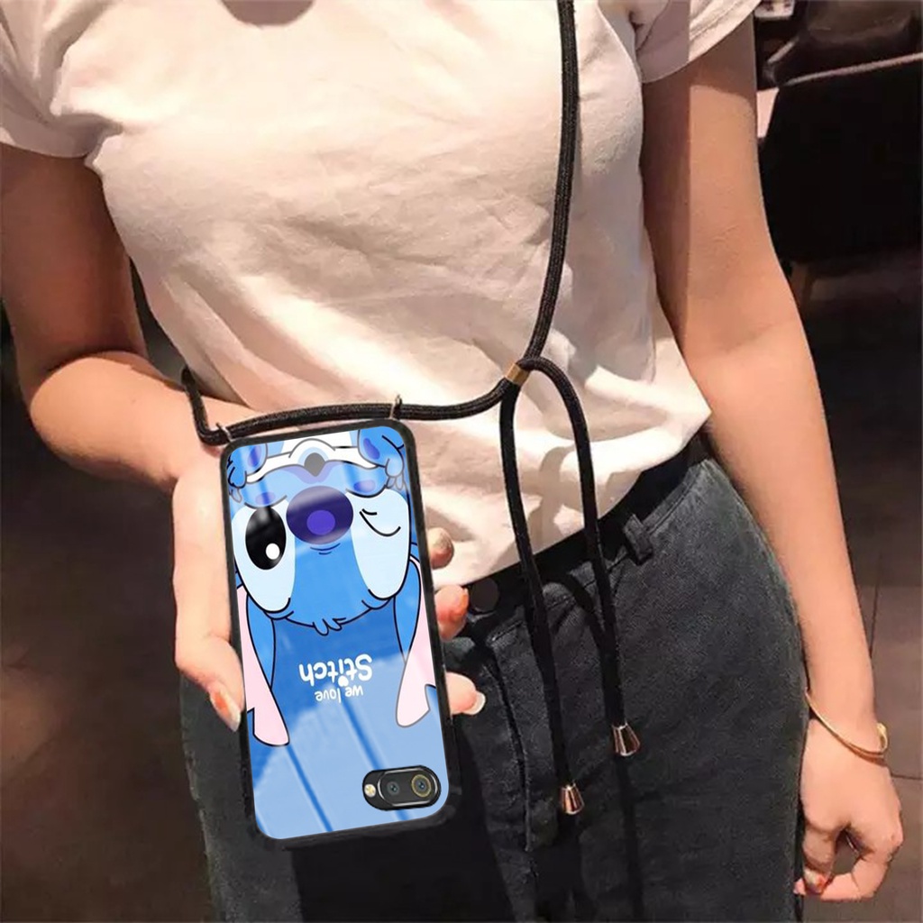 Softglass Kaca Tali For OPPO A1K [KT 05] | Case Tali | Case OPPO A1K | Casing OPPO A1K | sling