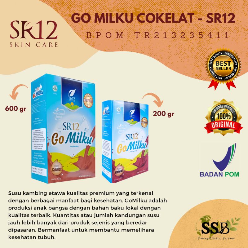 

SR12 GOMILKU // SUSU KESEHATAN // SUSU KAMBING ETAWA (COKLAT)