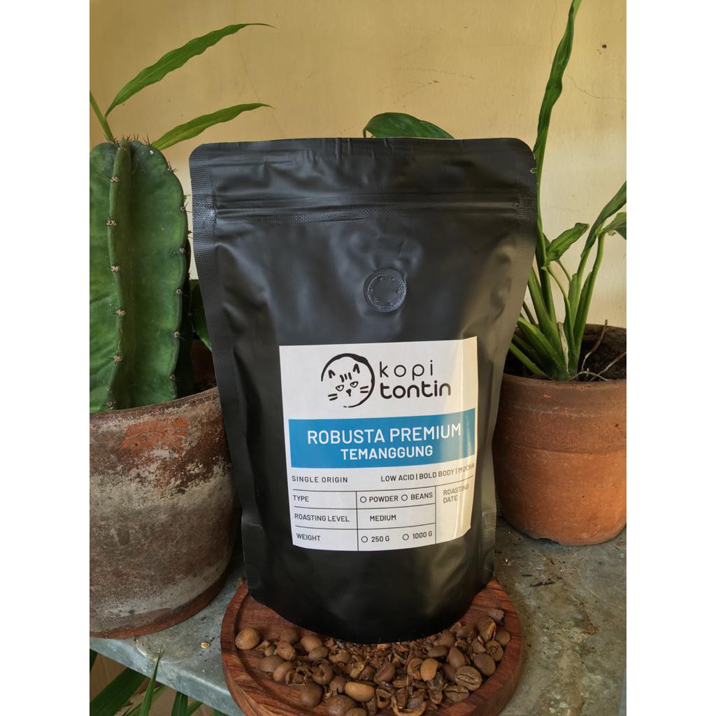 

Kopi Tontin: Kopi Robusta Premium Temanggung Bubuk 100% kopi Termurah Kualitas