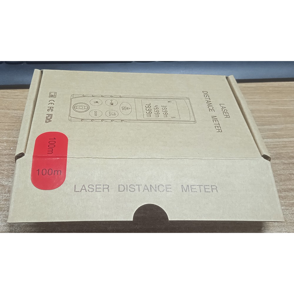 Alat Pengukur Jarak / Laser Distance Meter 40M - KXL-D40 - Black