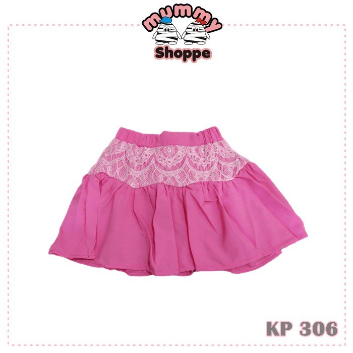 Baju Anak Perempuan Setelan KP 306 RENDA PINK