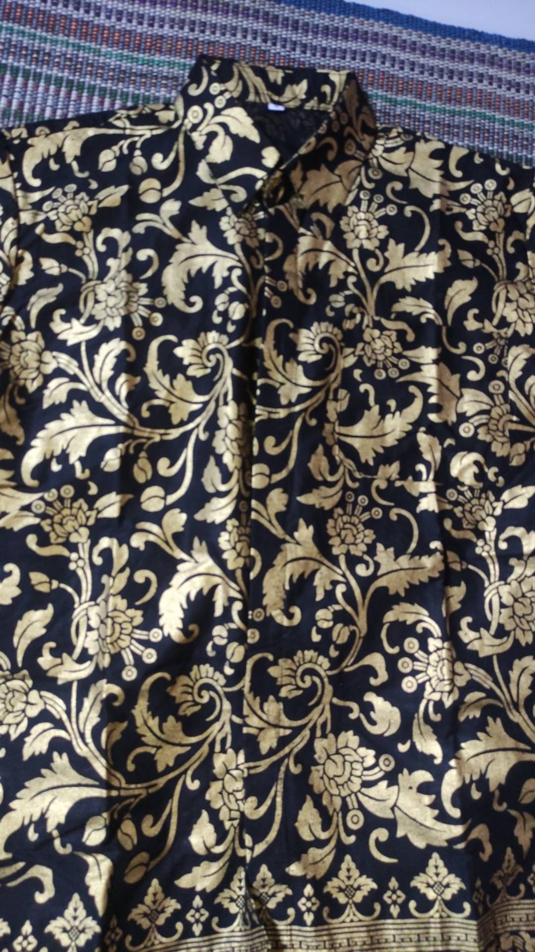 Kemeja Batik Pria/hem Batik Pria/baju Batik Modern Pria Ii Motif Bakung Lp