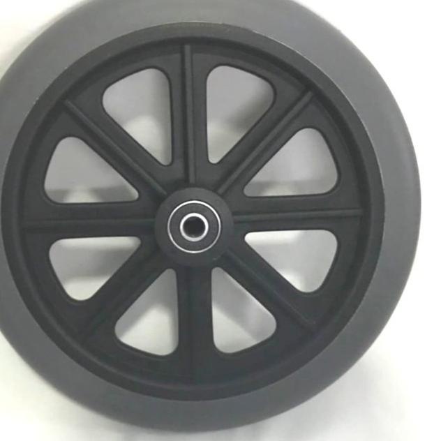 Update Roda Bagian Depan Kursi Roda / Roda Kursi Roda / Roda Kursi Lumpuh Ukuran 8 Inch  20 Cm  .,