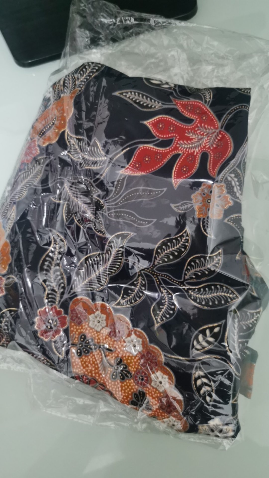 Flike Store - Kemeja Batik Tangan Pendek Motif Padhang Katresnan