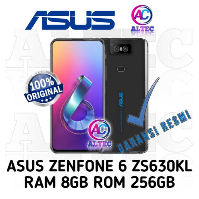 Asus Zenfone 6 ZS630KL 8/256 RAM 8GB ROM 256GB GARANSI RESMI