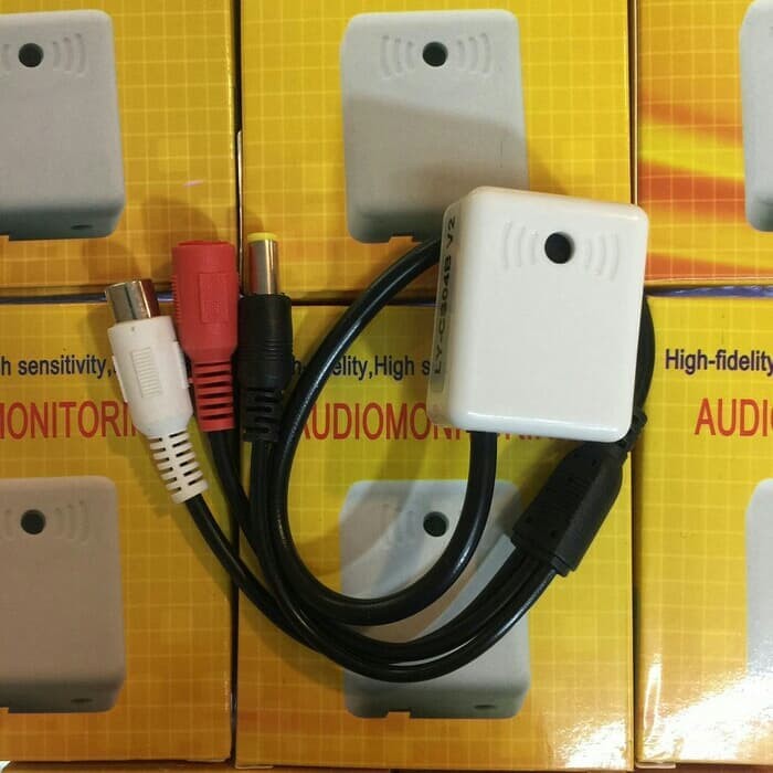 Paket Mic CCTV Komplit Tinggal Pasang Audio Monitoring