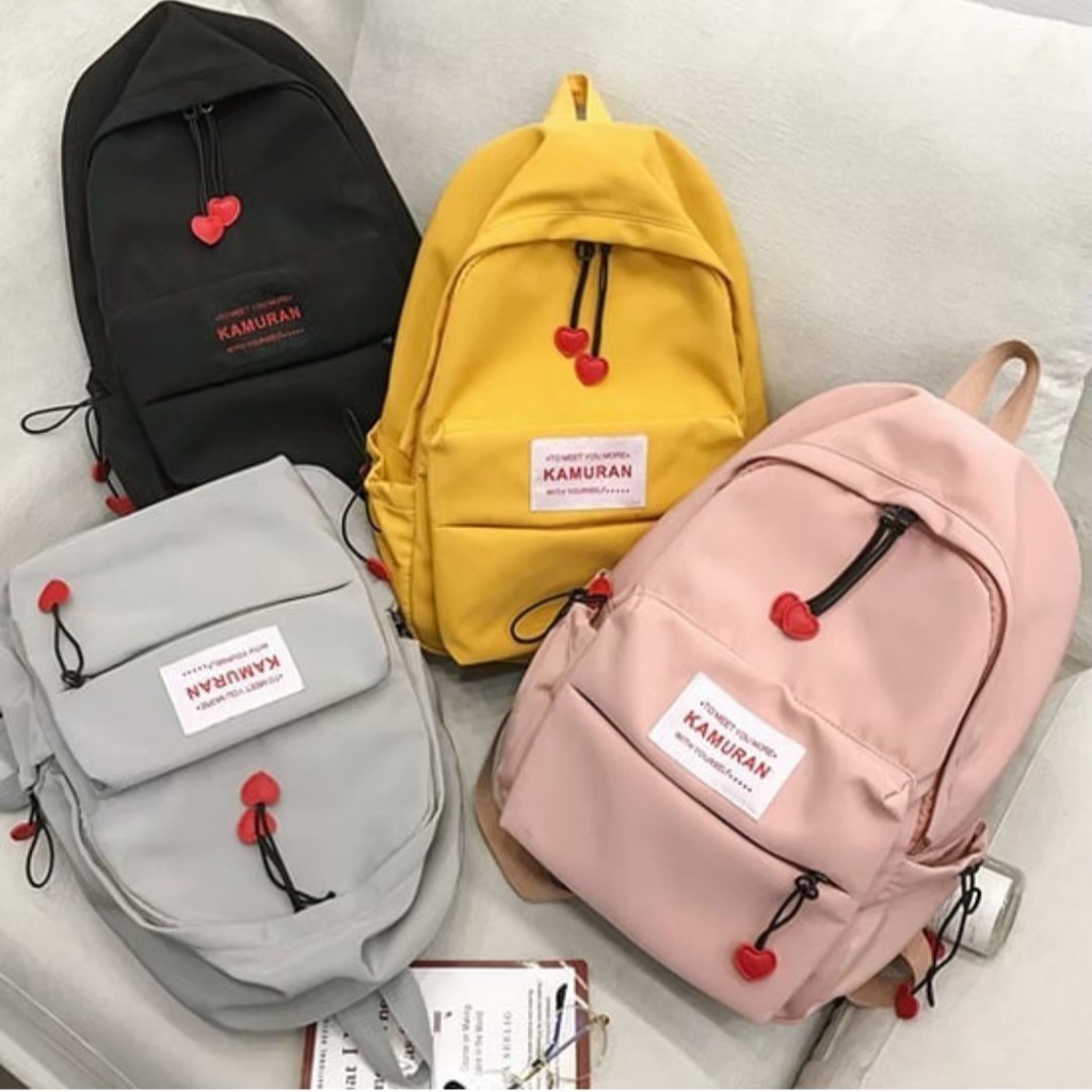 Should Bag - Tas Ransel Sekolah Anak Wanita Dan Pria Terbaru 2021 Kekinian Motif Carakter Kamuran Lover Korean Style Murah