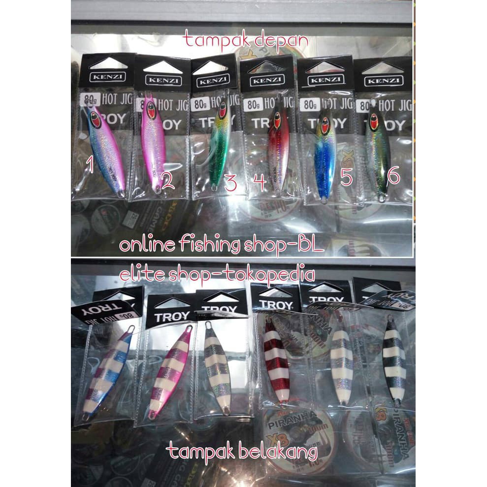 Metal Jig Kenzi Troy 80G