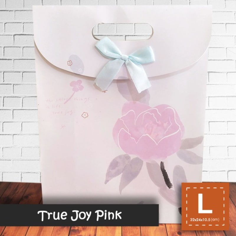 

Paper Bag Pita Motif Ukuran L / Tas Kertas Kado - TRUE JOY