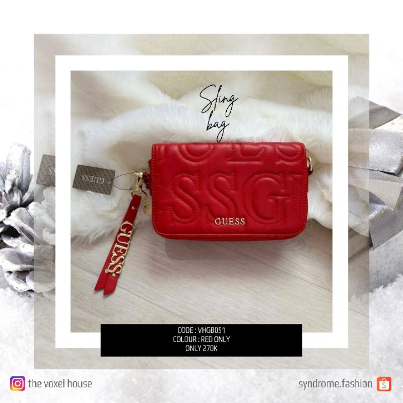 Sling bag (VHGB051) | Sling bag branded | Sling bag guess