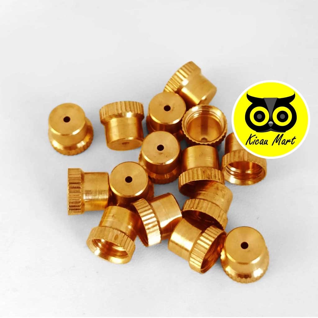 HEAD NOZZLE Alat Siram Jetnozzle Kepala Semprotan Air Taman Kebun Head Sprinkler Sprayer Kabut Mist Nozzle Adjustable Spray Misting Embun Besi Import Semprotan Air 2 Liter 1 Liter Kyokan