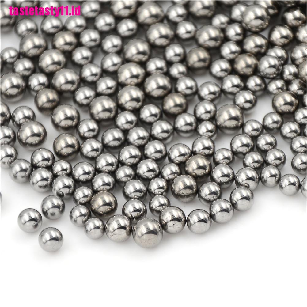 【TTID】100pcs Bicycle Replacement Silver Tone Steel Bearing Ball 4/4.5/5/5.5MM D