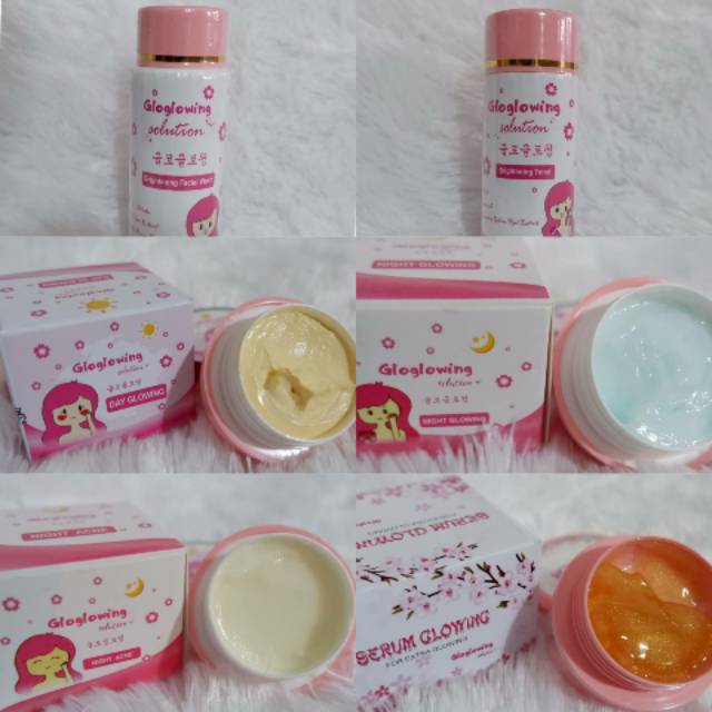 Harga ecer GLOGLOWING SKINCARE ORIGINAL