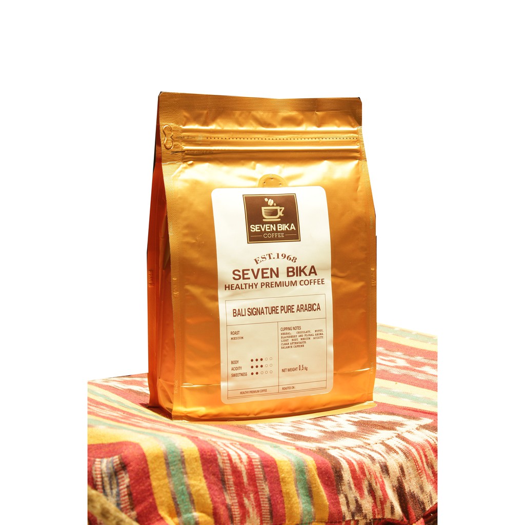 

Seven Bika Bali Kintamani Signature Pure Arabica 500 Gr