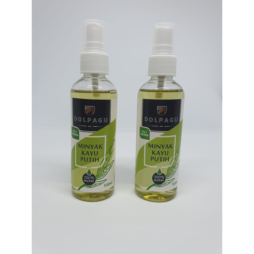 Minyak Kayu Putih Asli Ambon Dolpagu Botol Plastik Spray 100ml