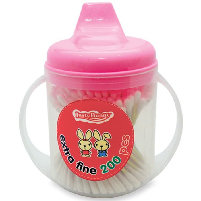 Lusty Bunny Buds Cup EX Fine 200pcs Cotton Buds (KB-8604)