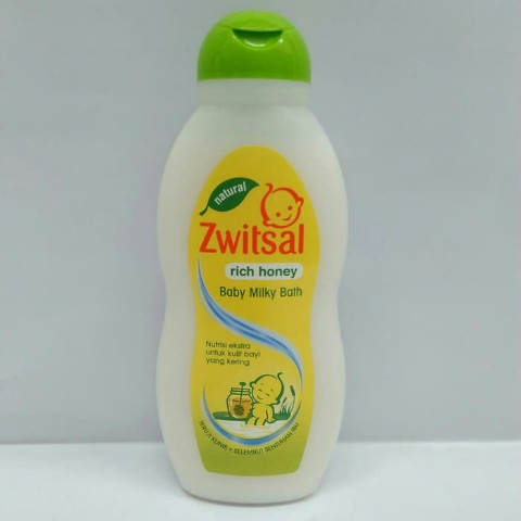 Zwitsal Natural Baby Milky Bath Rich Honey 200ml