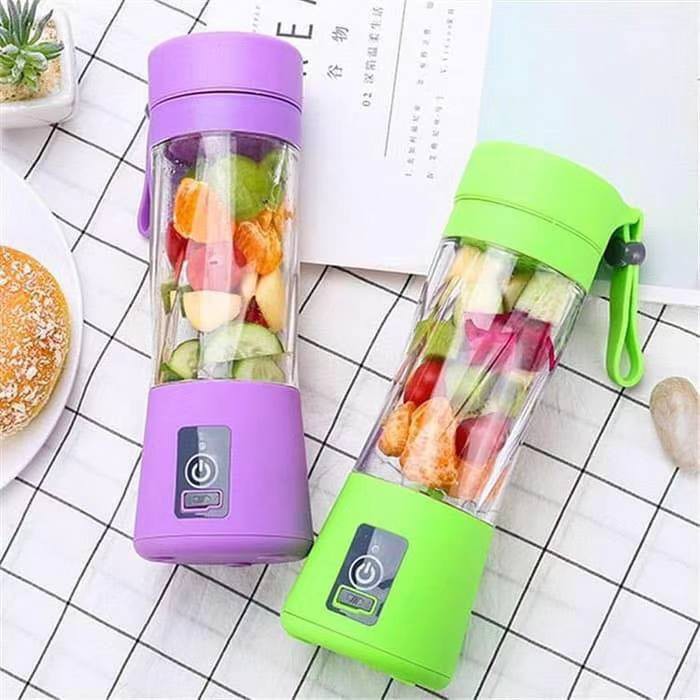 (COD) Juice cup blender mini portable / USB blender juicer / Alat pembuat jus HM-03