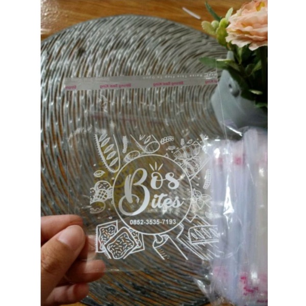 TERMURAH GRATIS SABLON 15x15  plastik roti