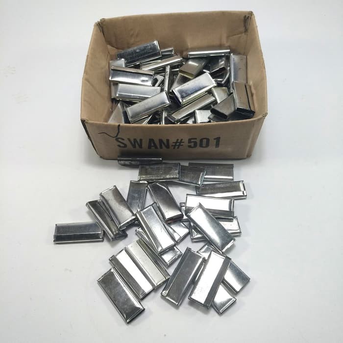 Clamp Tali Straping 5/8" Swan # 501- 90pcs/ Clip Tali Straping