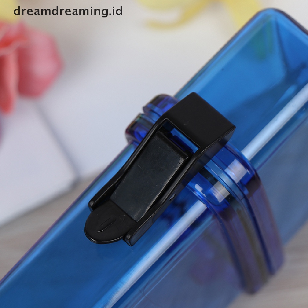 (Dreamdreaming.Id) 1pc Kotak Holder Uang / Kunci Bahan Plastik Anti Air Untuk Outdoor / Survival