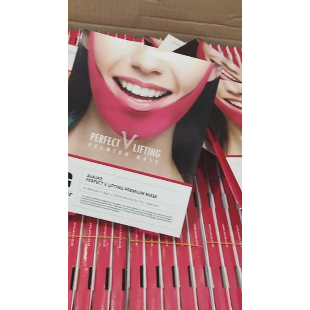 DISKON AVAJAR Perfect V Lifting Premium Mask sport terbaru